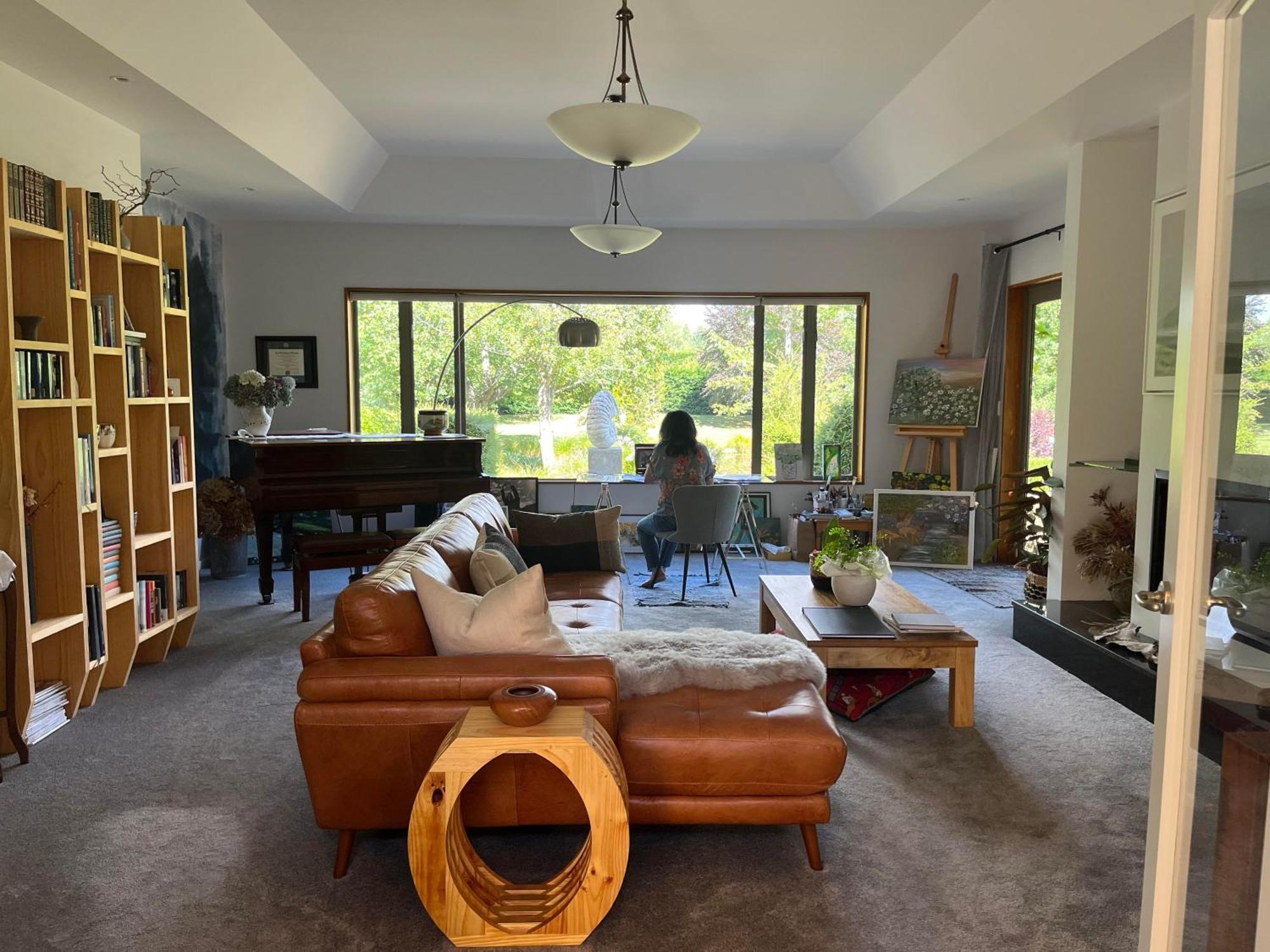 Rose & Stream Retreat Apartment Waikuku Luaran gambar
